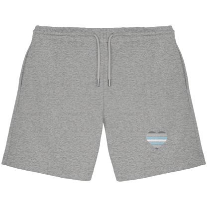Organic Jogger Shorts mit Herz - Demiboy