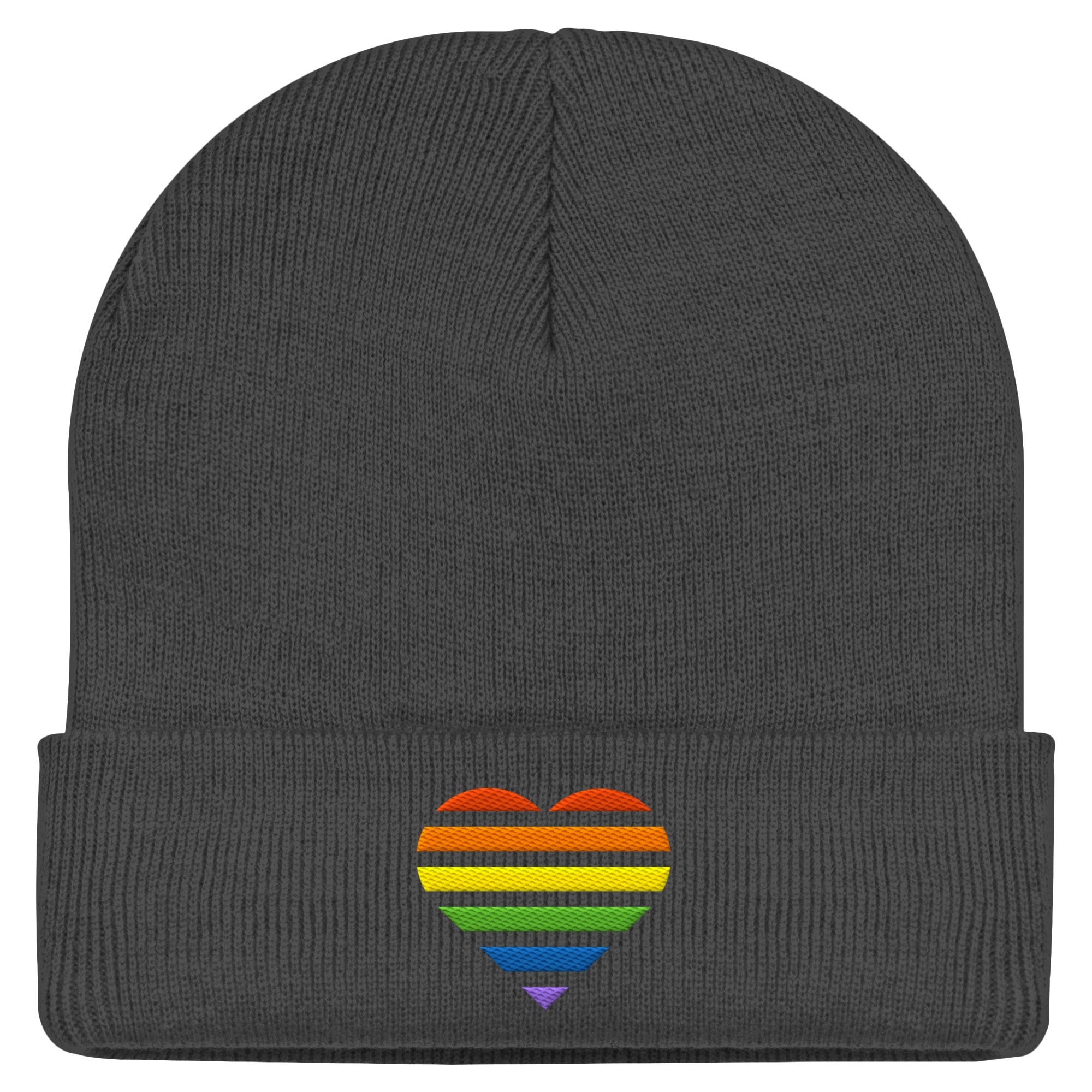 Classic Beanie - Pride Flag Herz Stick