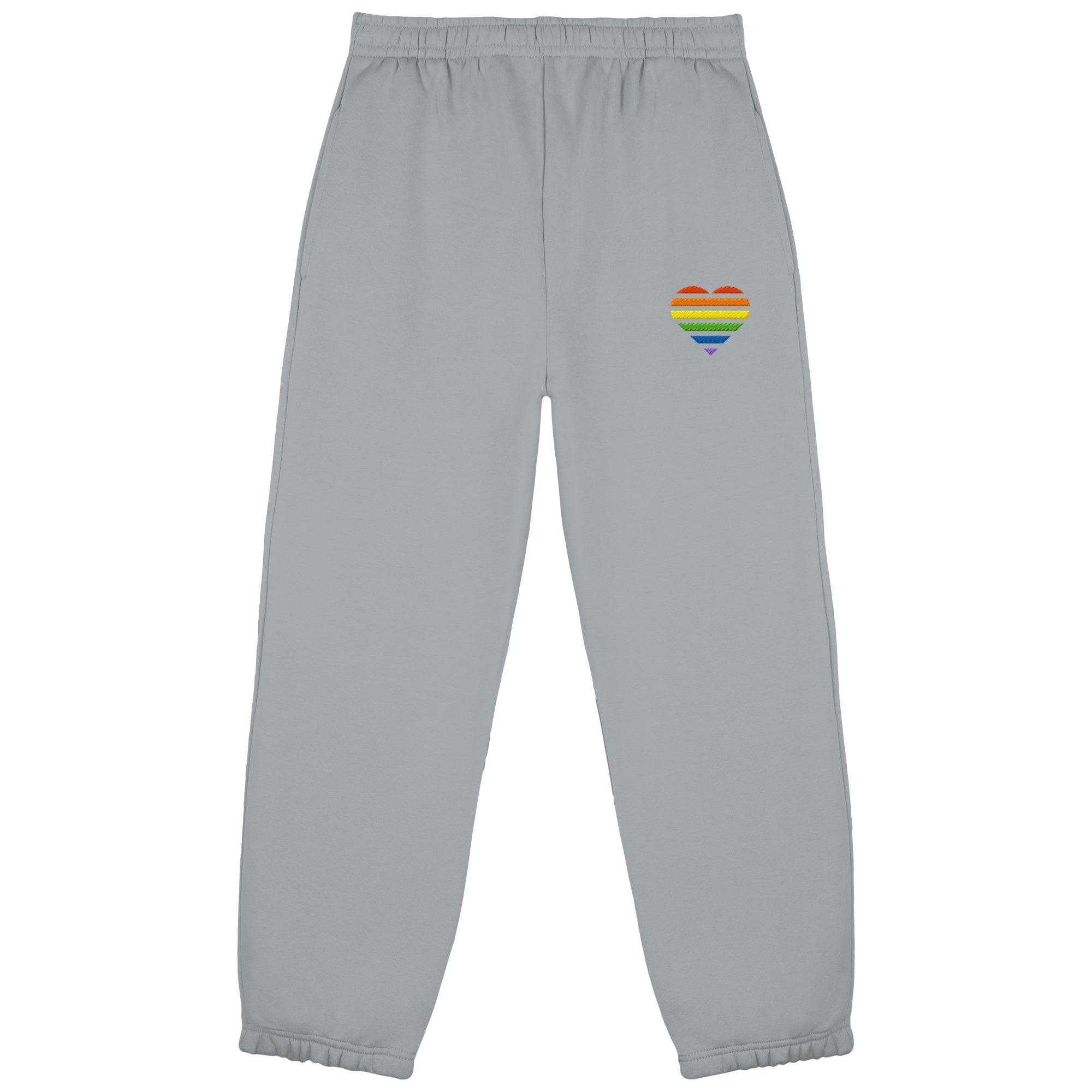 Fluffy Sweatpants - Pride Flag Herz Stick