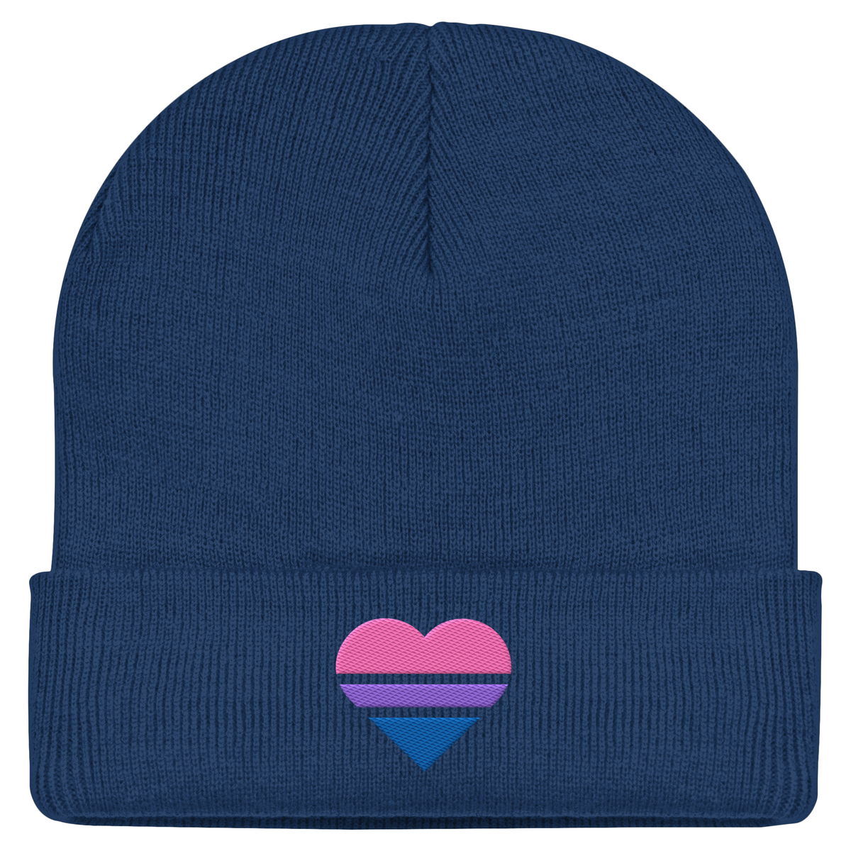 Classic Beanie mit Herz Stick - Bisexual