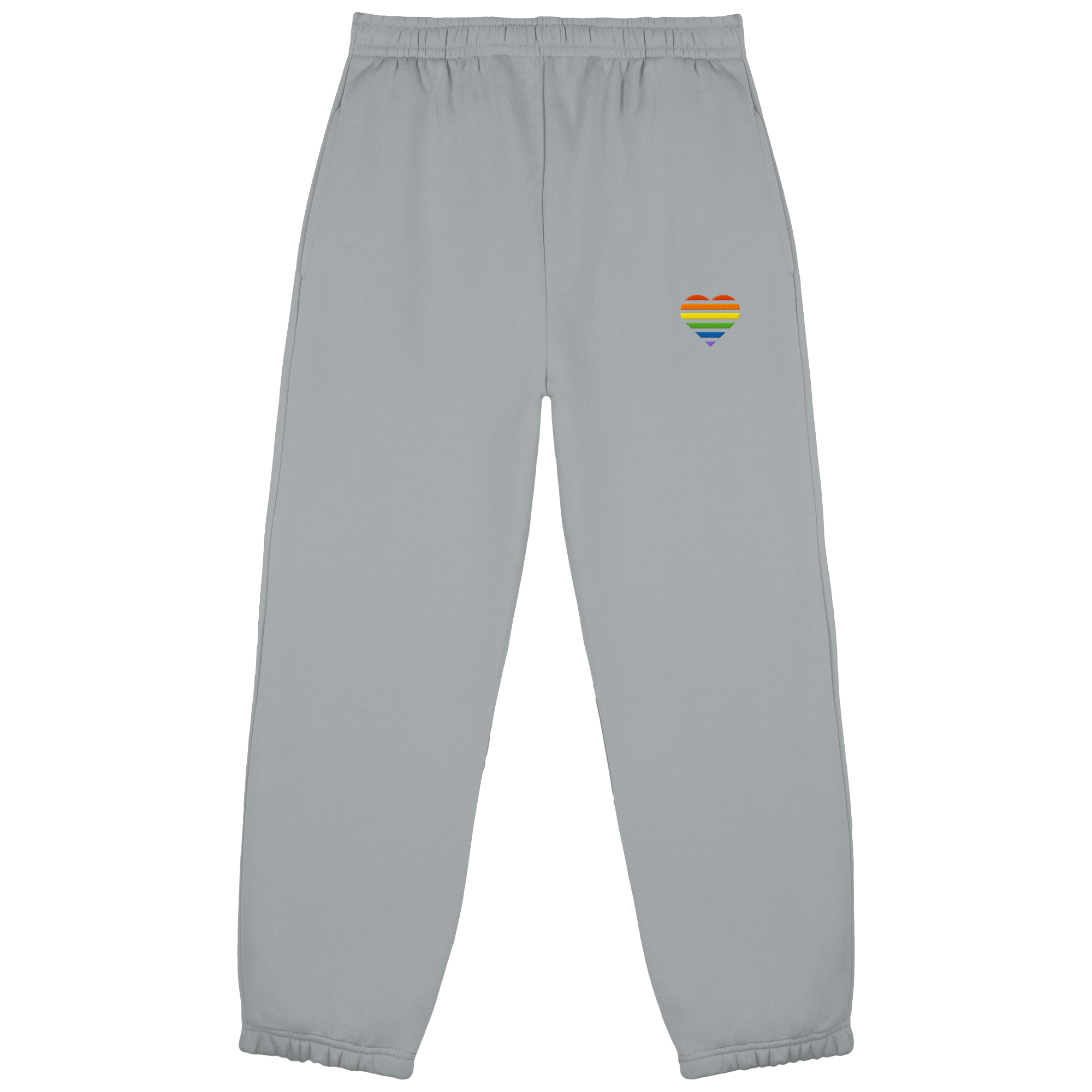 Fluffy Sweatpants - Pride Flag Herz Stick