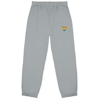 Fluffy Sweatpants mit Herz Stick - Pride