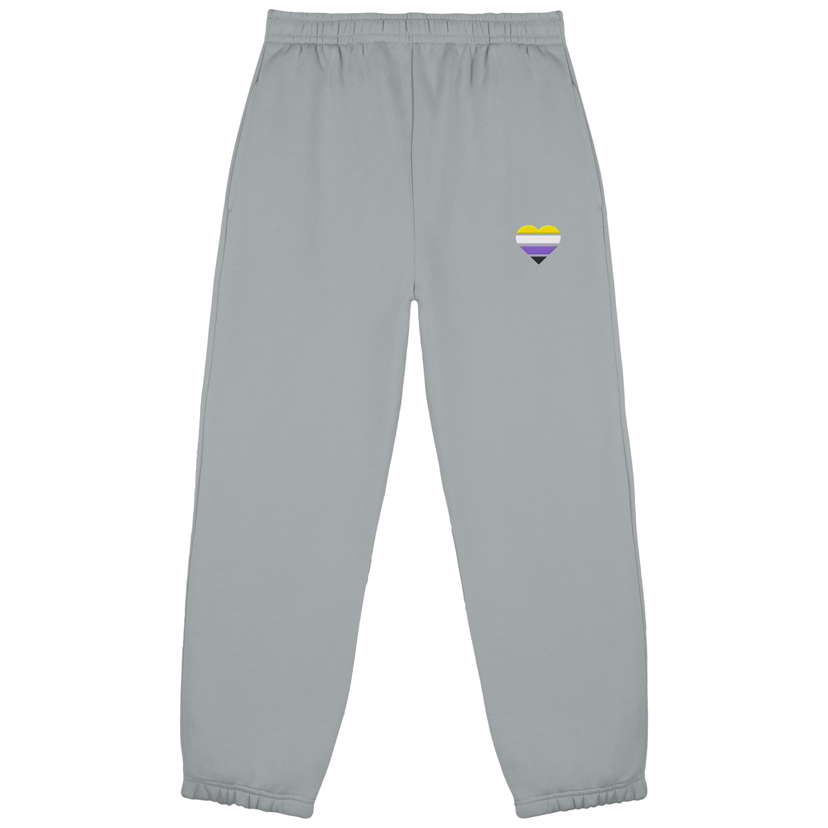Fluffy Sweatpants mit Herz Stick - Nonbinary