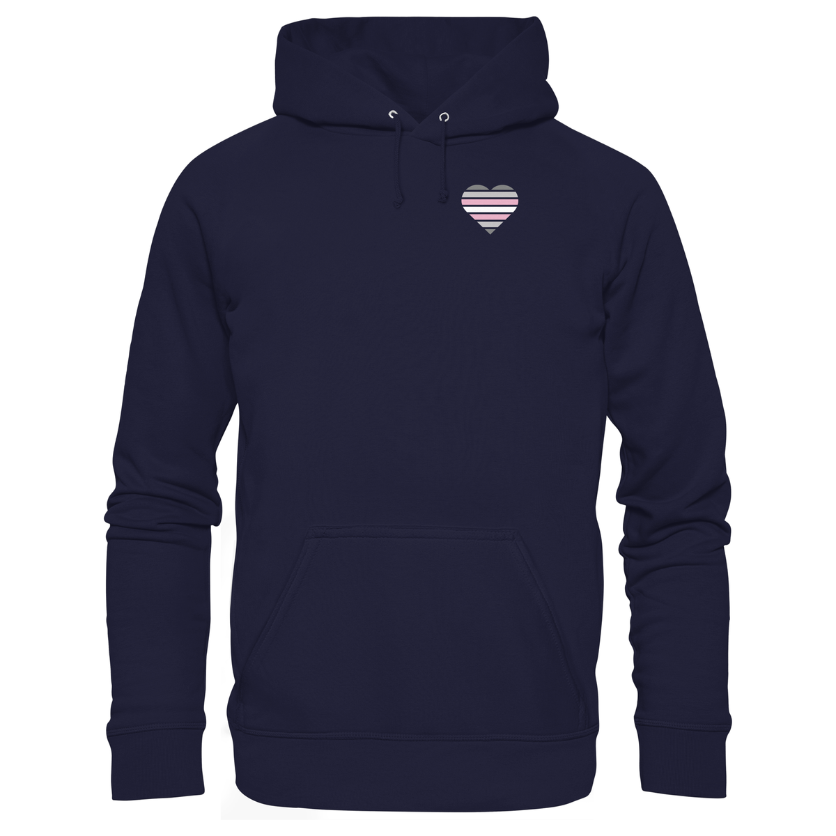 Basic Hoodie mit Herz - Demigirl
