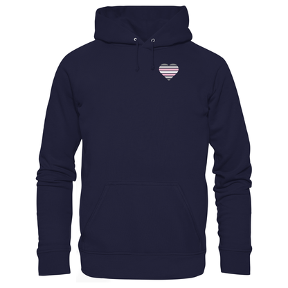 Basic Hoodie mit Herz - Demigirl