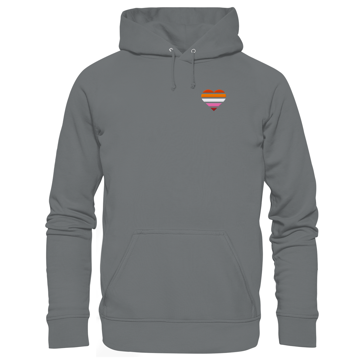 Basic Hoodie mit Herz Stick - Lesbian