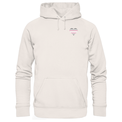 Organic Basic Hoodie mit Herz - Demigirl