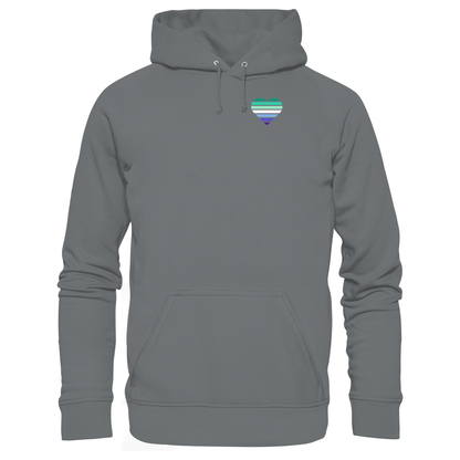 Basic Hoodie mit Herz - Gay
