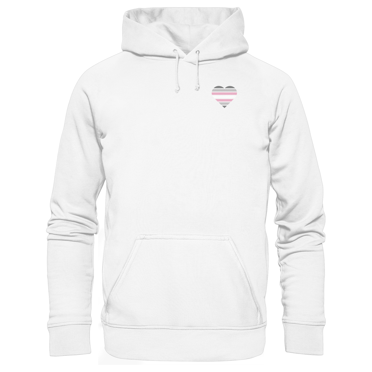 Organic Basic Hoodie mit Herz - Demigirl