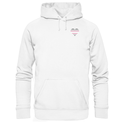 Organic Basic Hoodie mit Herz - Demigirl