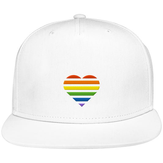 Snapback - Pride Flag Herz Stick