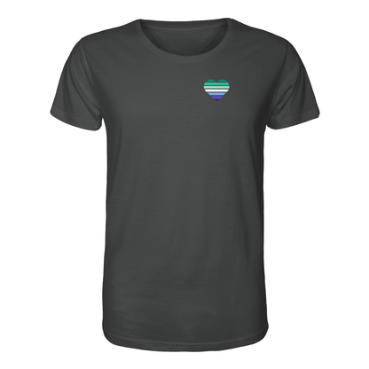 Organic Shirt mit Herz - Gay