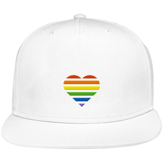 Snapback - Pride Flag Herz Stick