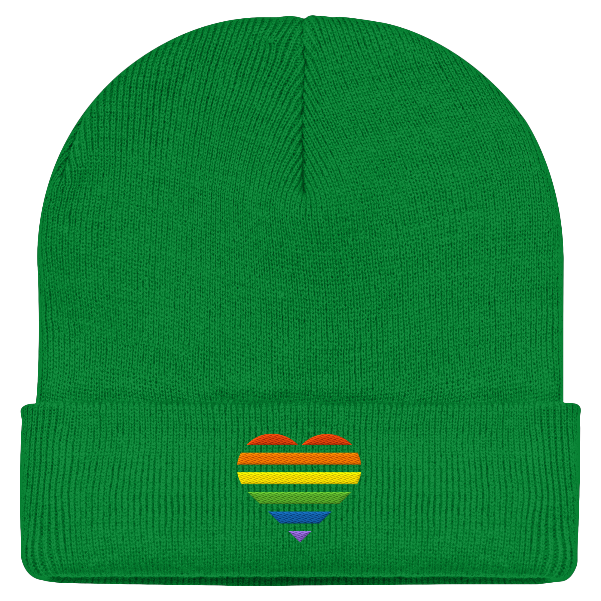 Classic Beanie - Pride Flag Herz Stick