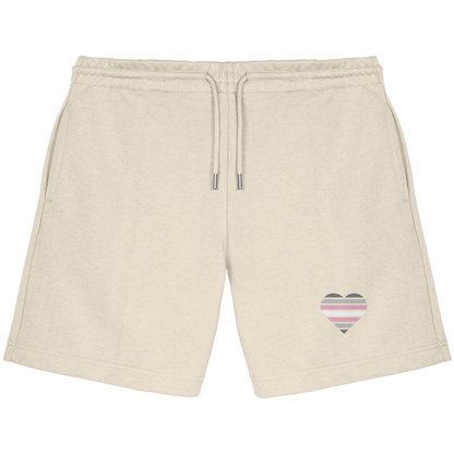 Organic Jogger Shorts mit Herz - Demigirl