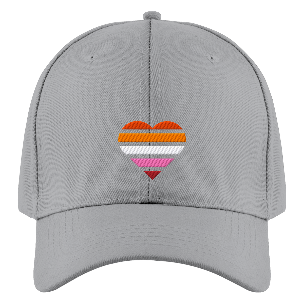 Authentic Baseball Cap mit Herz Stick - Lesbian