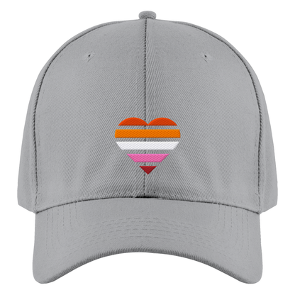 Authentic Baseball Cap mit Herz Stick - Lesbian