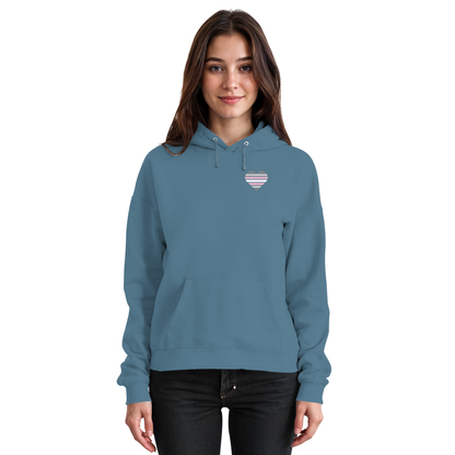Basic Hoodie mit Herz - Demigirl