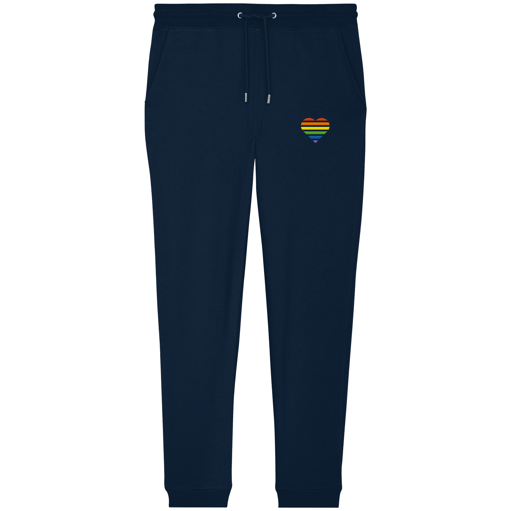 Organic Jogger Pants - Pride Flag Herz Stick