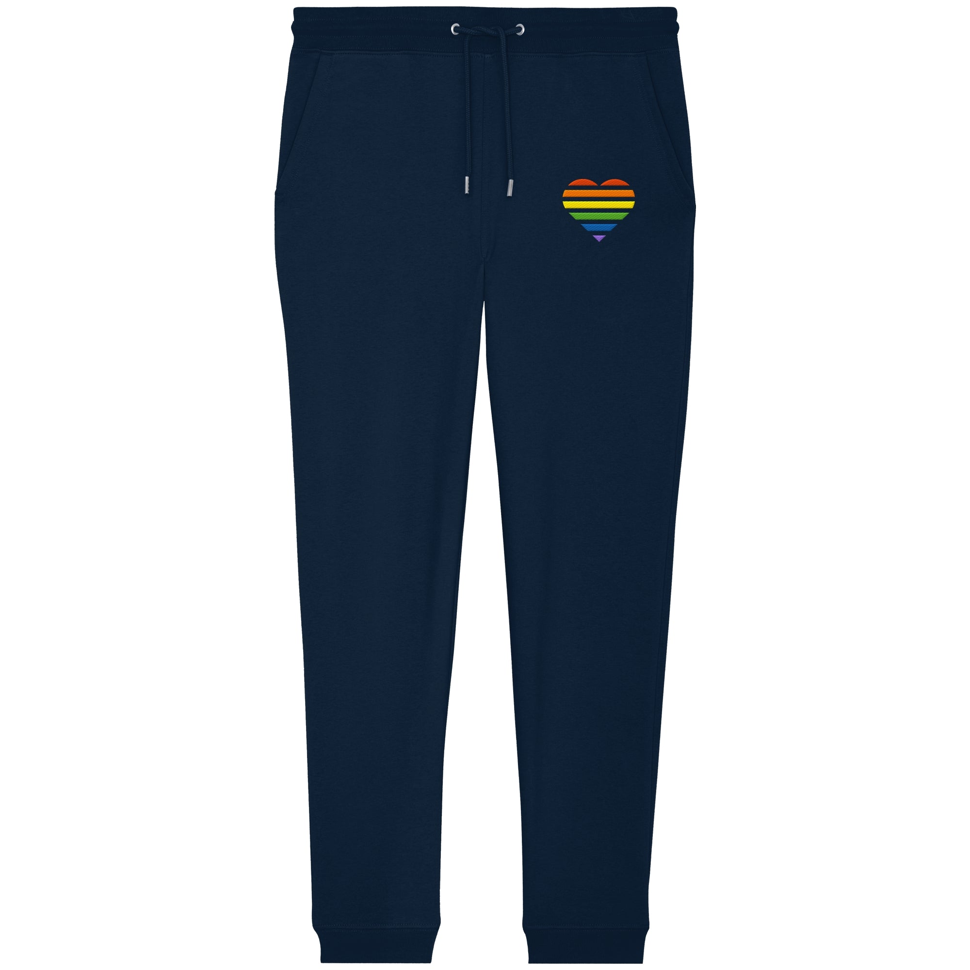 Organic Jogger Pants - Pride Flag Herz Stick