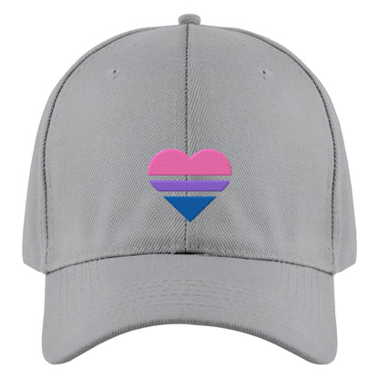 Authentic Baseball Cap mit Herz Stick - Bisexual