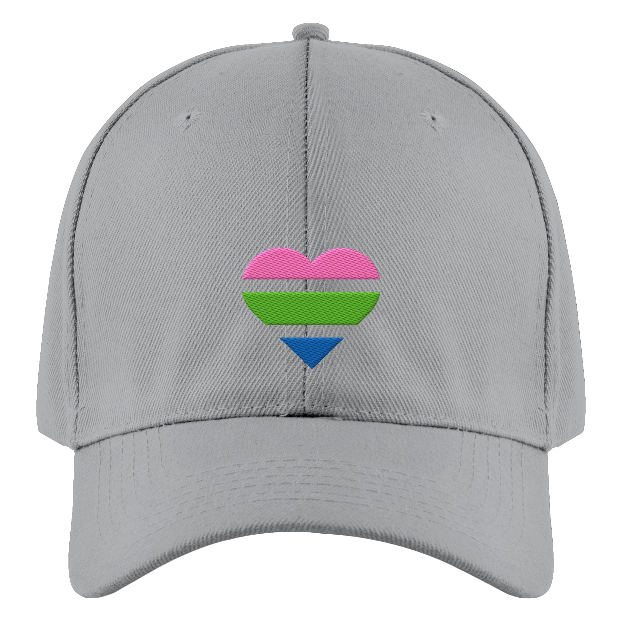 Authentic Baseball Cap - Polysexual Flag Herz Stick