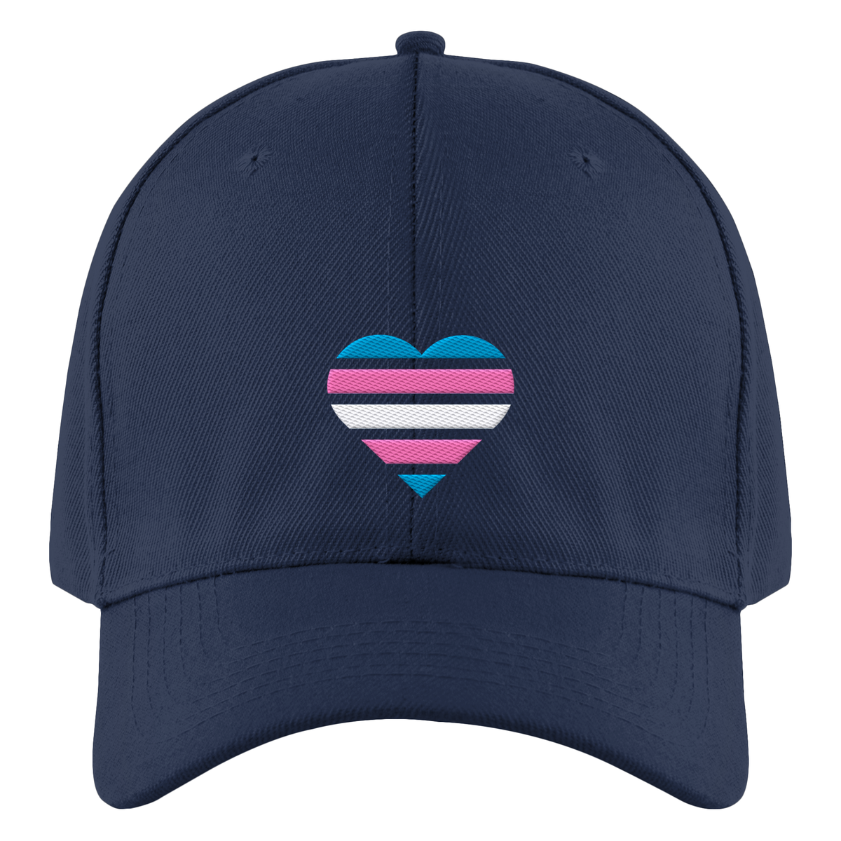 Authentic Baseball Cap mit Herz Stick - Trans