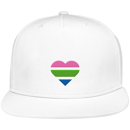 Snapback mit Herz Stick - Polysexual
