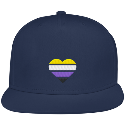Snapback mit Herz Stick - Nonbinary