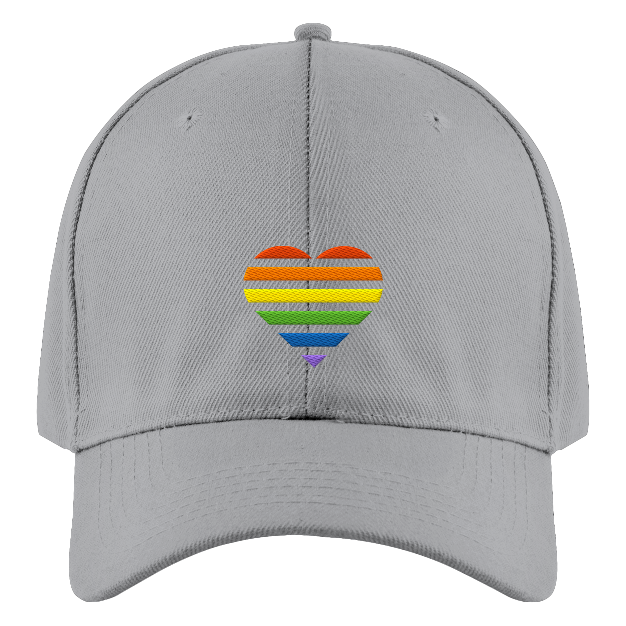 Authentic Baseball Cap - Pride Flag Herz Stick