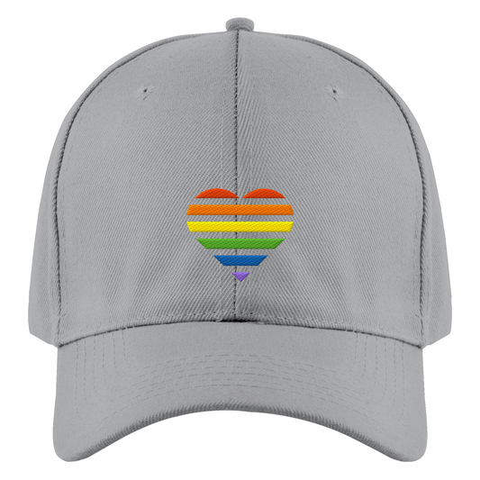 Authentic Baseball Cap - Pride Flag Herz Stick