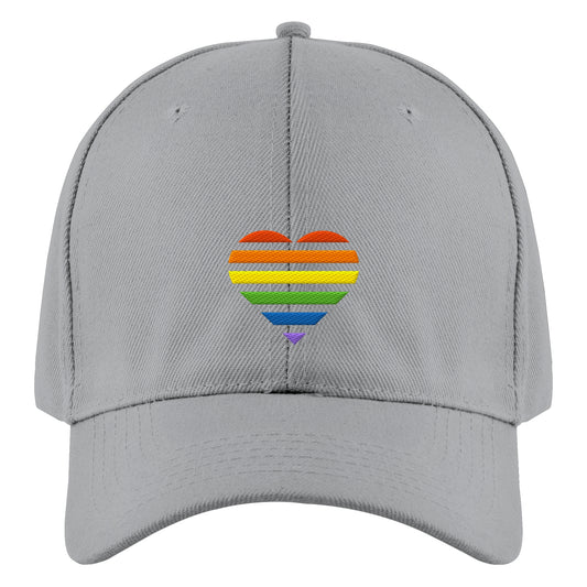 Authentic Baseball Cap - Pride Flag Herz Stick