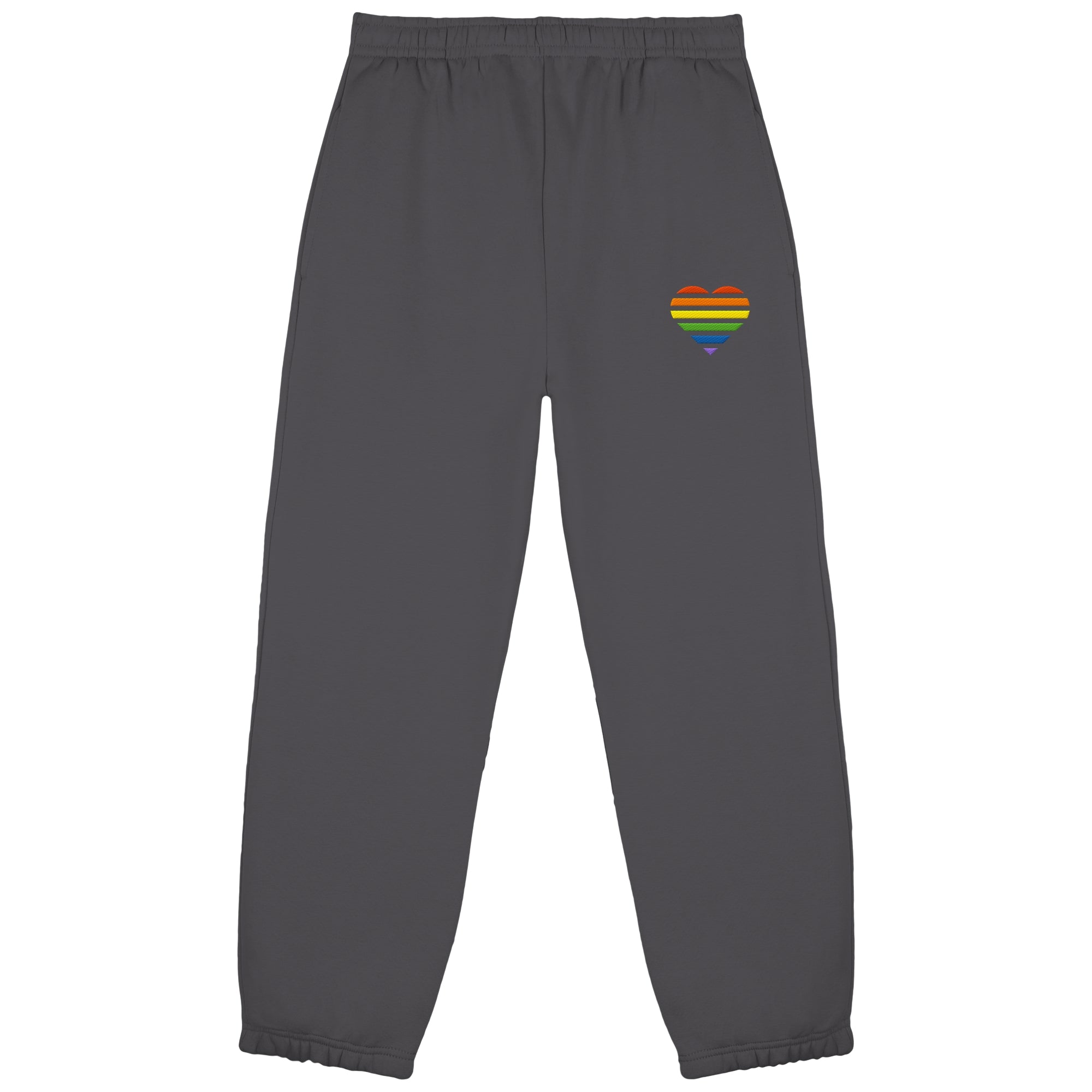 Fluffy Sweatpants - Pride Flag Herz Stick