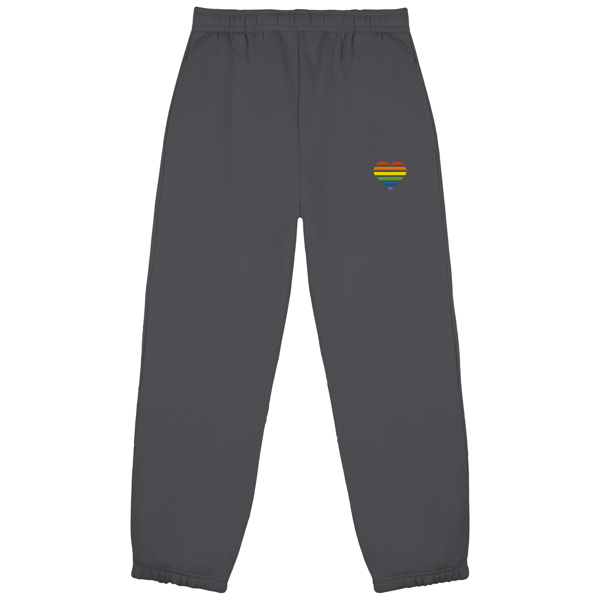 Fluffy Sweatpants - Pride Flag Herz Stick