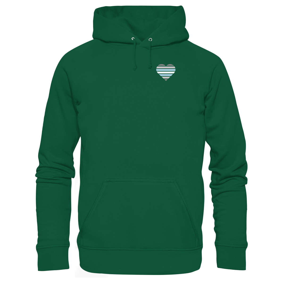 Basic Hoodie mit Herz - Demiboy