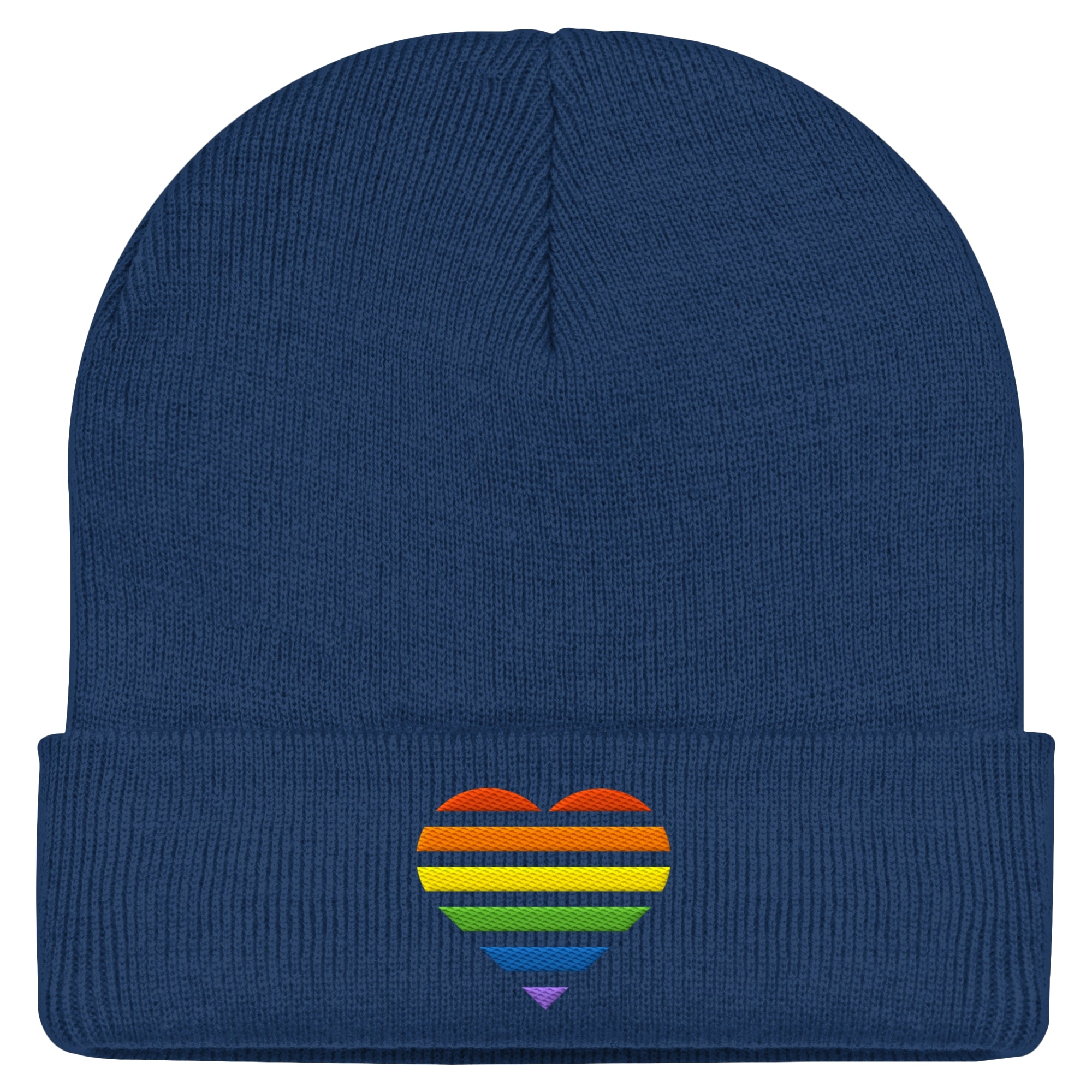 Classic Beanie - Pride Flag Herz Stick