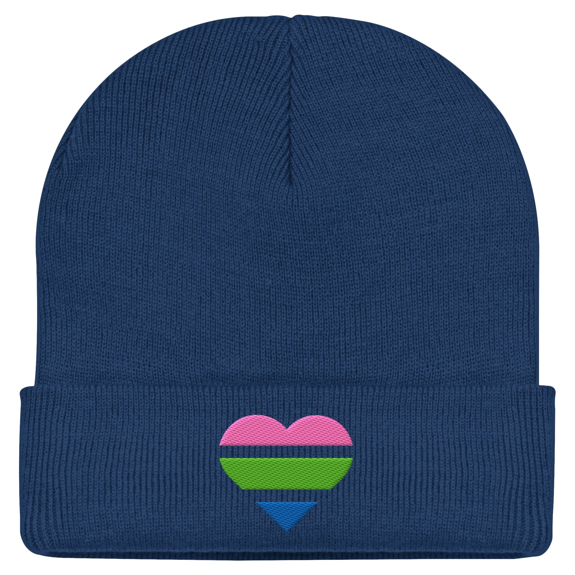 Classic Beanie - Polysexual Flag Herz Stick