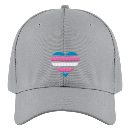 Authentic Baseball Cap mit Herz Stick - Trans