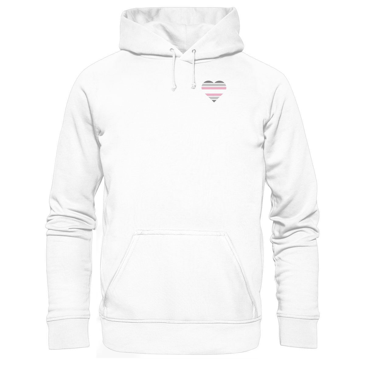 Basic Hoodie mit Herz - Demigirl