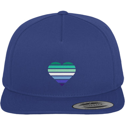 Premium Snapback mit Herz - Gay