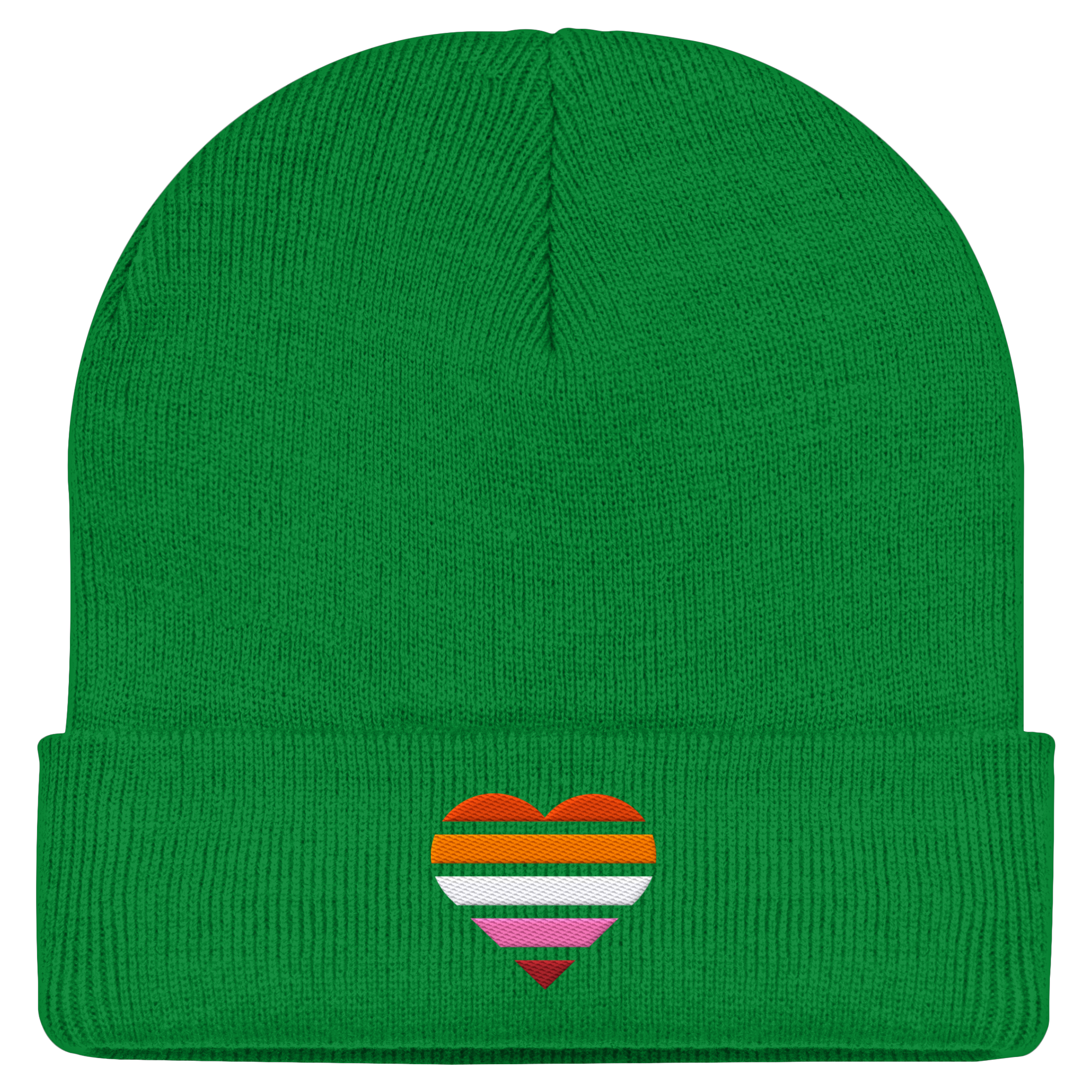 Classic Beanie - Lesbian Flag Herz Stick