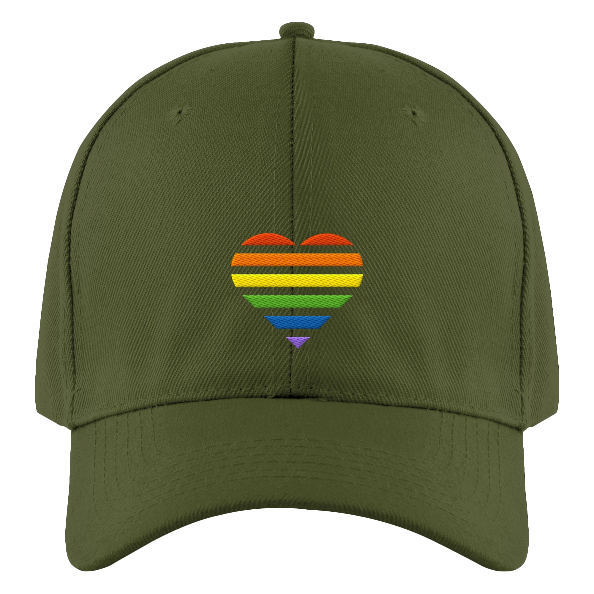 Authentic Baseball Cap - Pride Flag Herz Stick