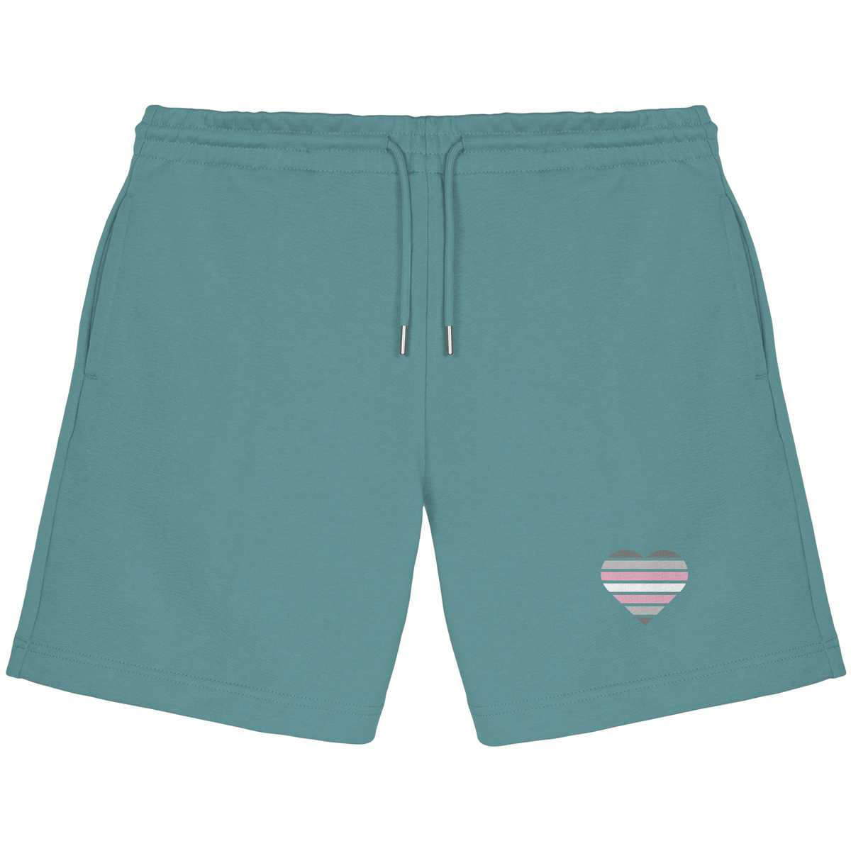 Organic Jogger Shorts mit Herz - Demigirl