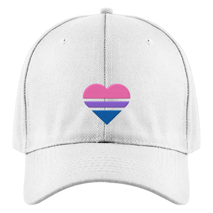 Authentic Baseball Cap mit Herz Stick - Bisexual