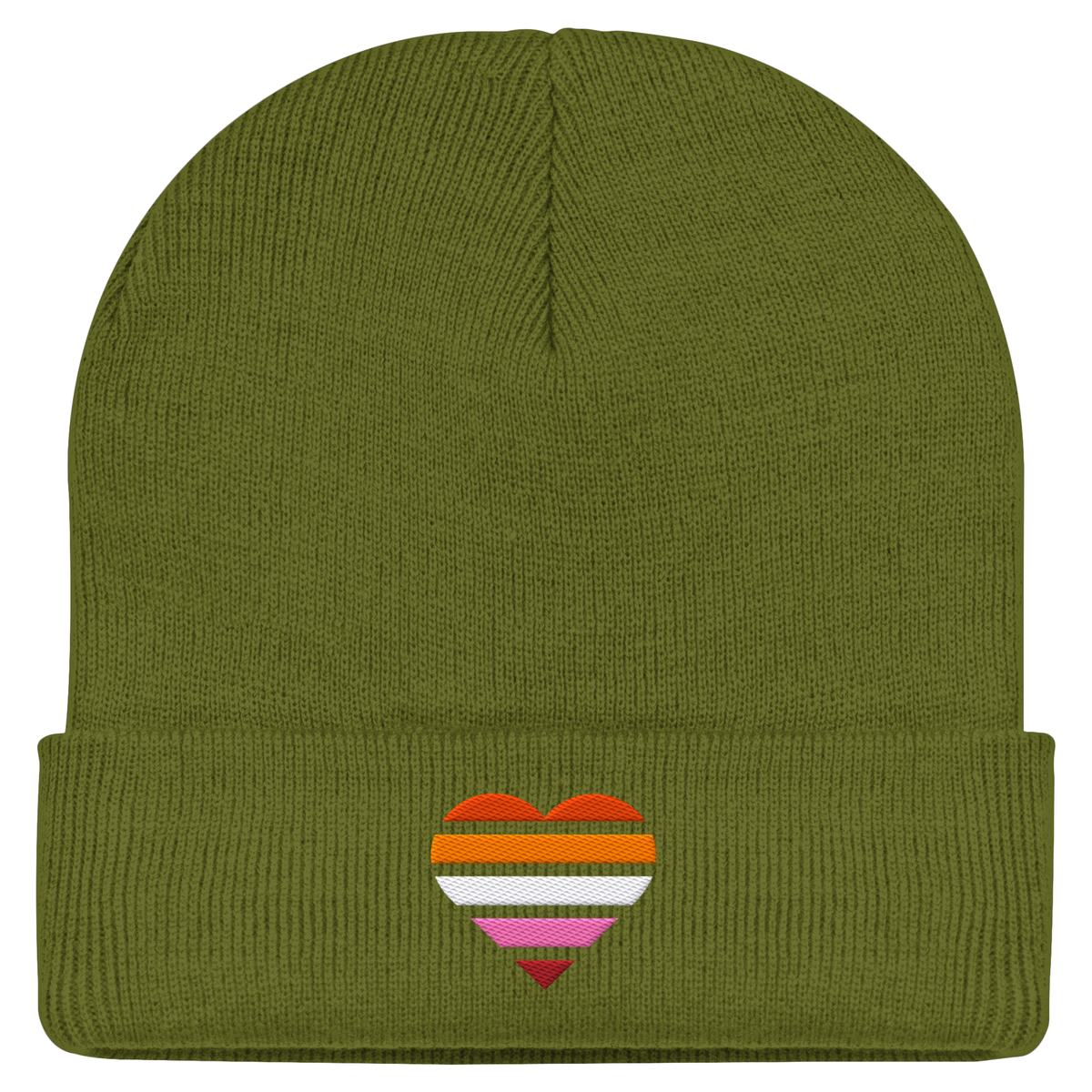 Classic Beanie mit Herz Stick - Lesbian