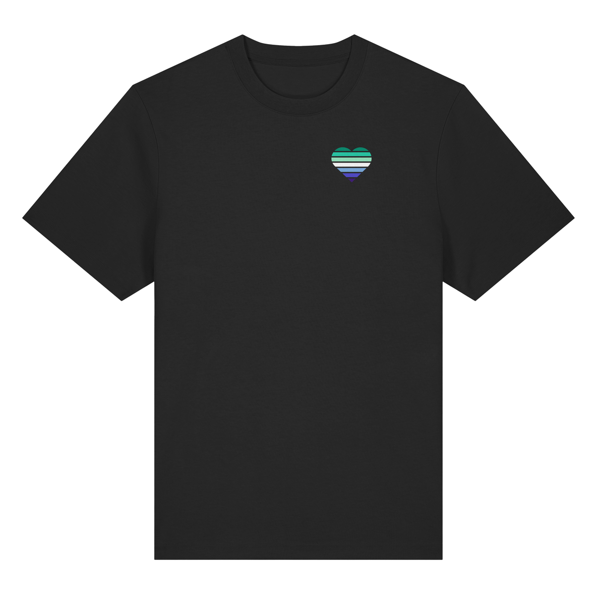 Organic Heavy Shirt mit Herz - Gay
