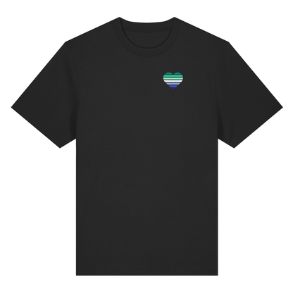 Organic Heavy Shirt mit Herz - Gay