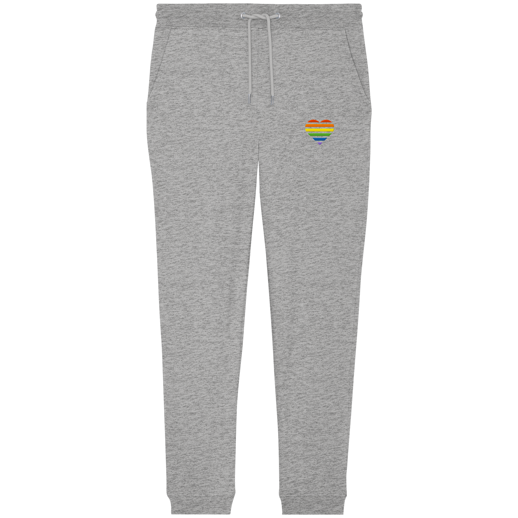 Organic Jogger Pants - Pride Flag Herz Stick