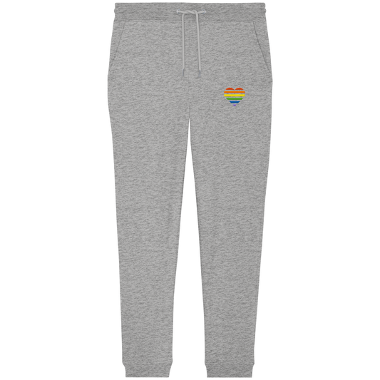 Organic Jogger Pants - Pride Flag Herz Stick