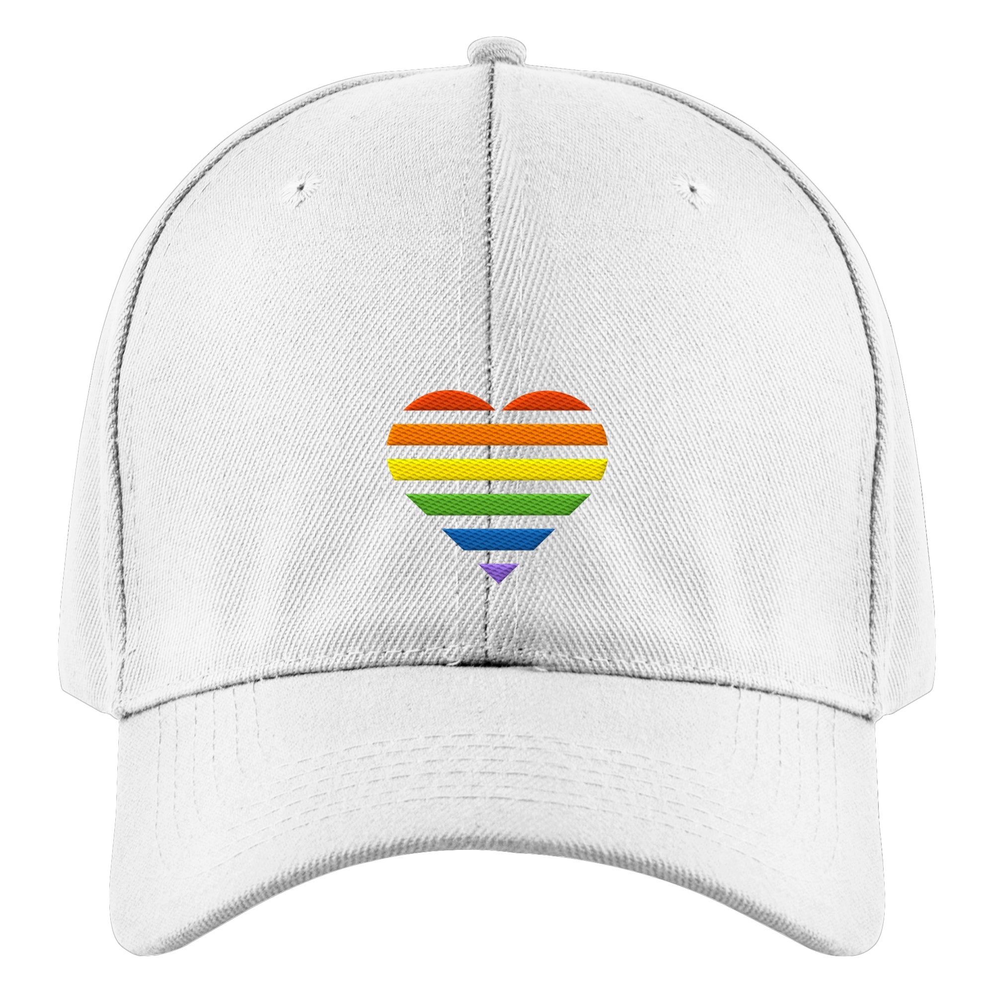 Authentic Baseball Cap - Pride Flag Herz Stick